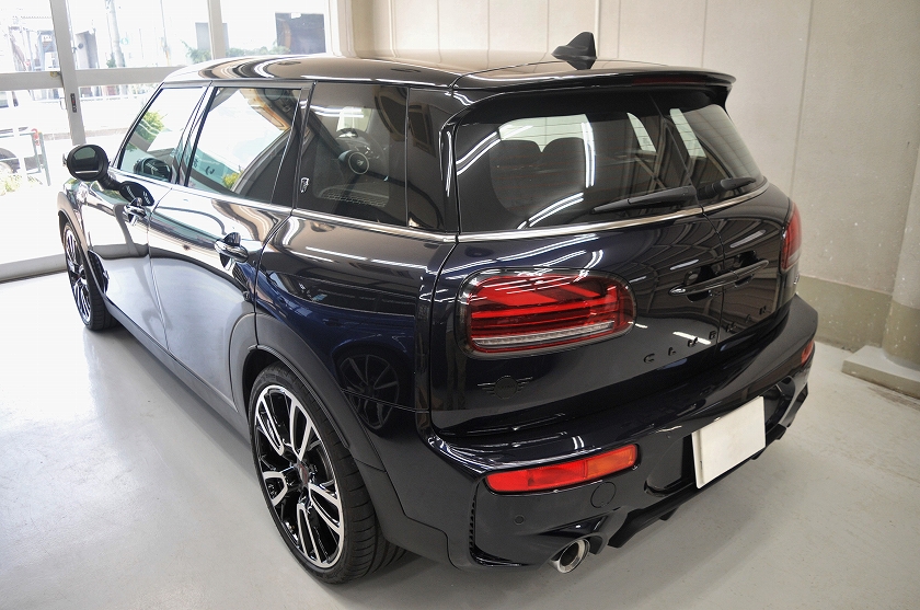 1.BMWミニ クラブマン 左後 カーフィルム施工前