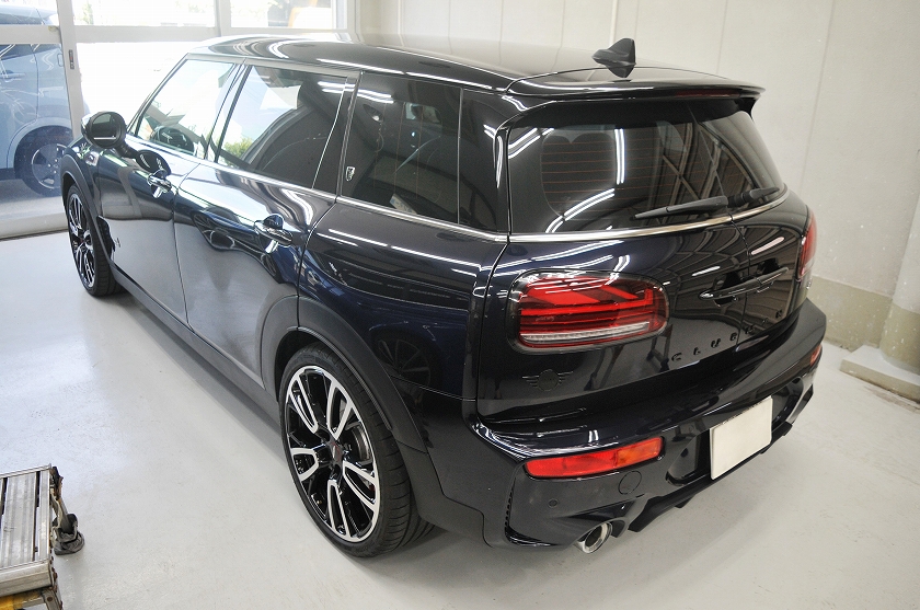 2.BMWミニ クラブマン 左後 カーフィルム施工後