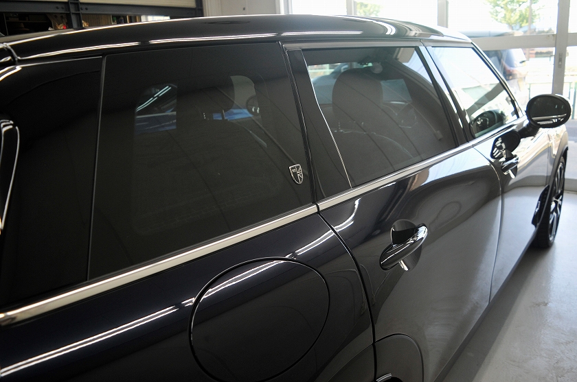 BMWミニ クラブマン 右側面 カーフィルム施工後