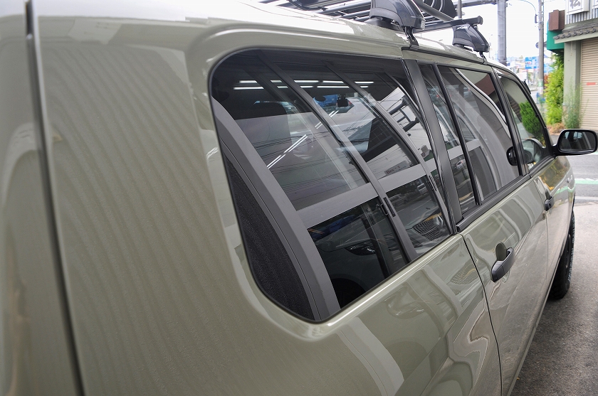 トヨタ　プロボックス　カーフィルム施工後　右側面