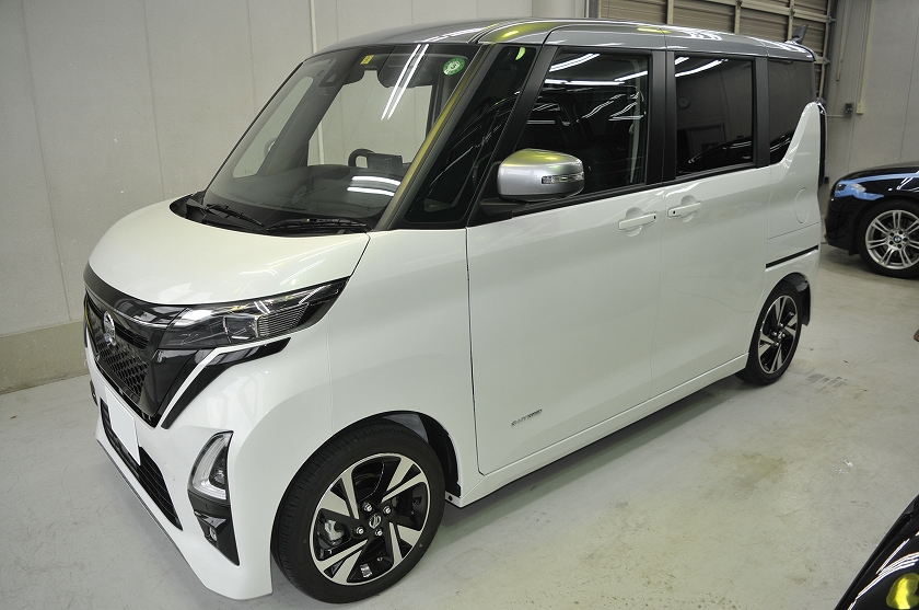 ニッサン ルークス カーフィルム施工事例