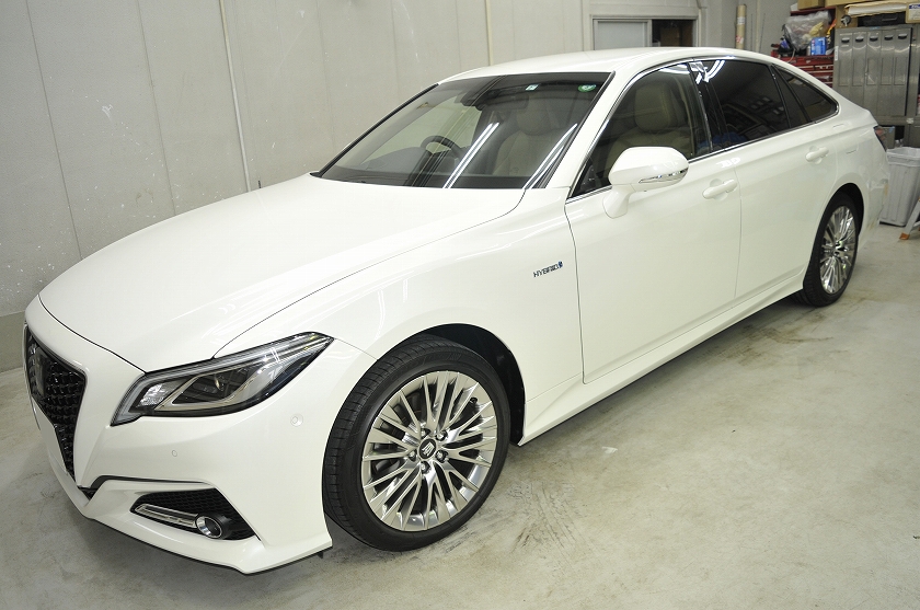 トヨタ クラウン カーフィルム施工事例