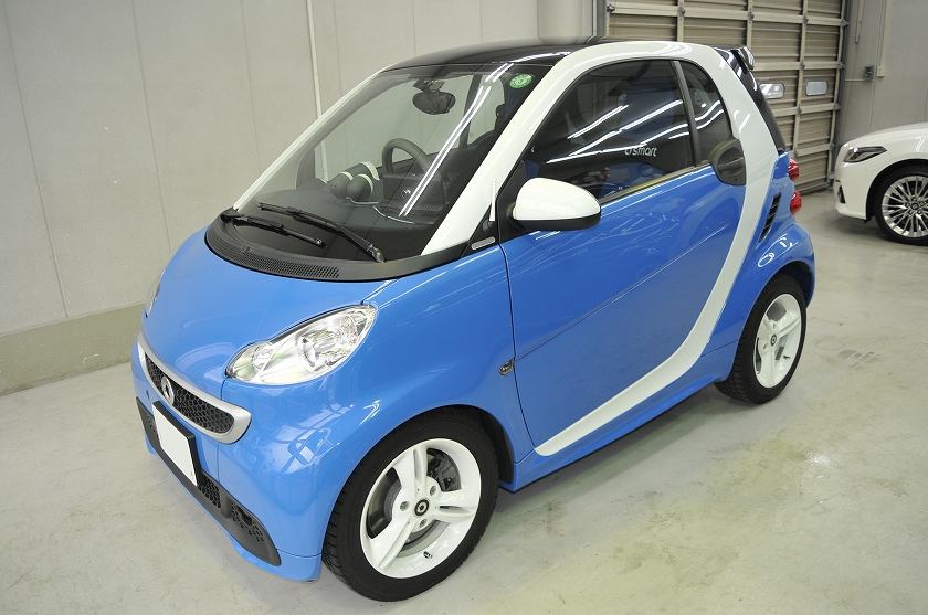 スマート フォーツークーペ カーフィルム施工事例