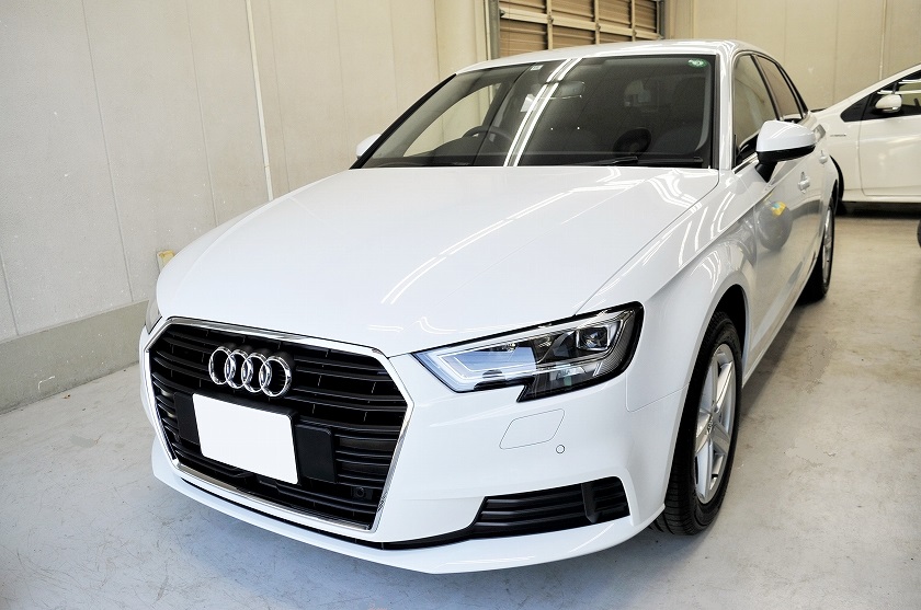 アウディA3 スポーツバック　カーフィルム施工事例