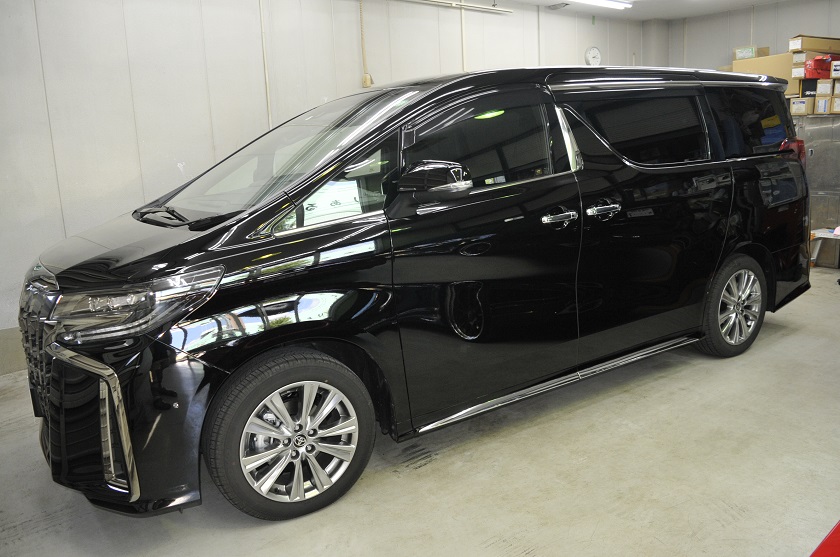 トヨタ アルファード カーフィルム施工事例