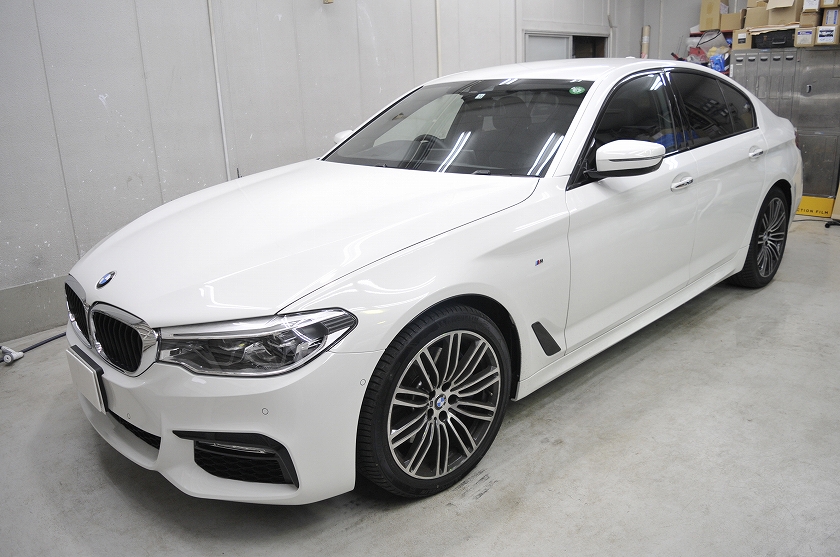 BMW 530i カーフィルム施工事例