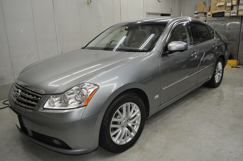 ニッサン フーガ カーフィルム施工事例