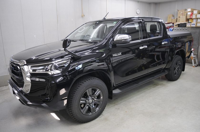 トヨタ ハイラックス カーフィルム 施工 事例