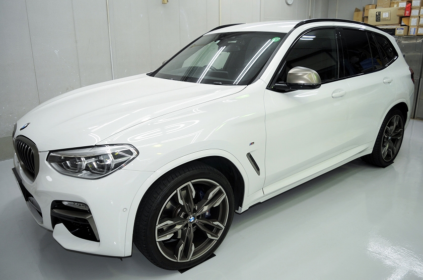 BMW X3 カーフィルム施工事例