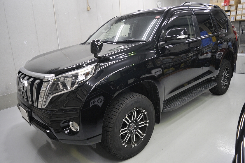 トヨタ ランドクルーザー プラド カーフィルム施工事例