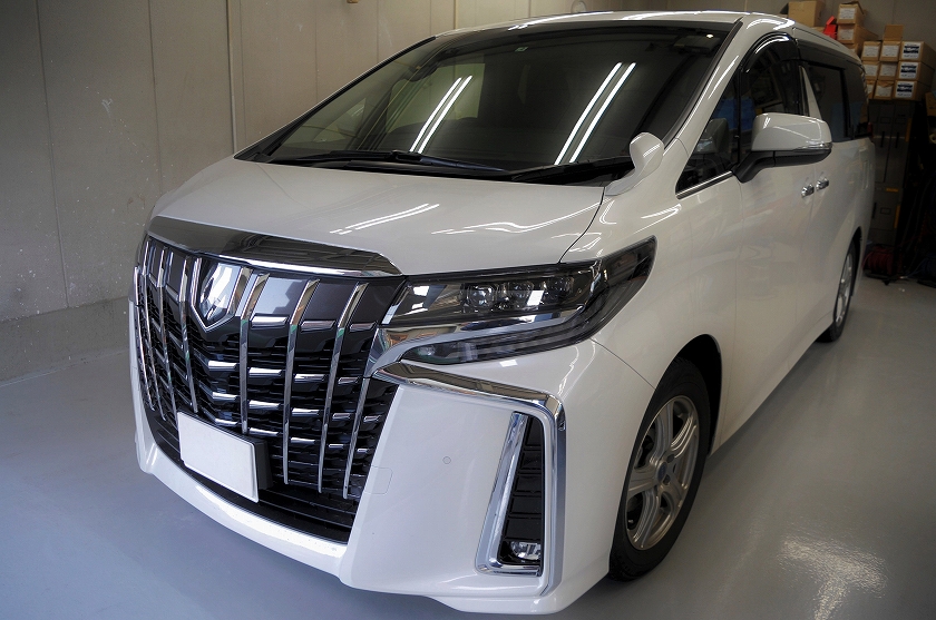 トヨタ アルファード カーフィルム施工事例