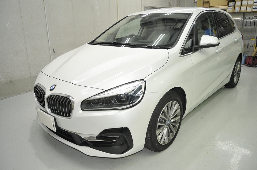 BMW 218i アクティブツアラー カーフィルム施工事例