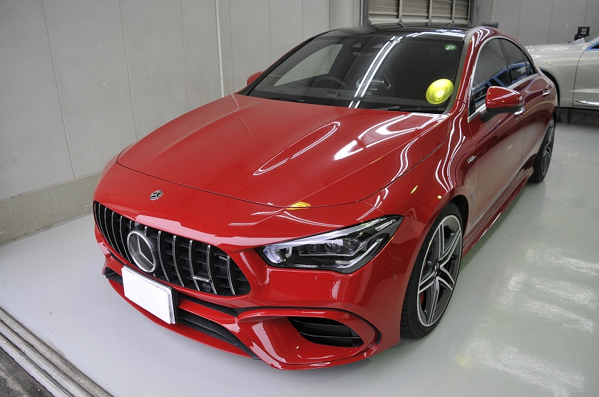 AMG CLA45S カーフィルム施工事例