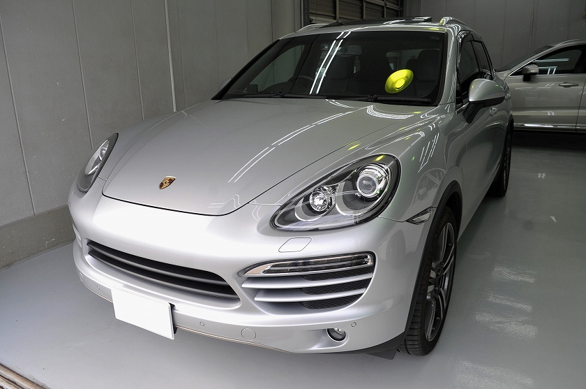 ポルシェ カイエン カーフィルム施工事例