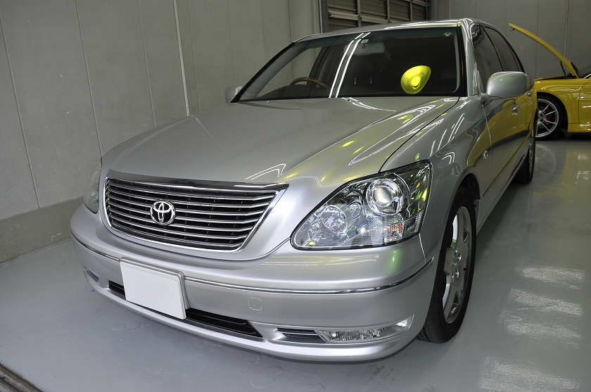 トヨタ セルシオ カーフィルム施工事例