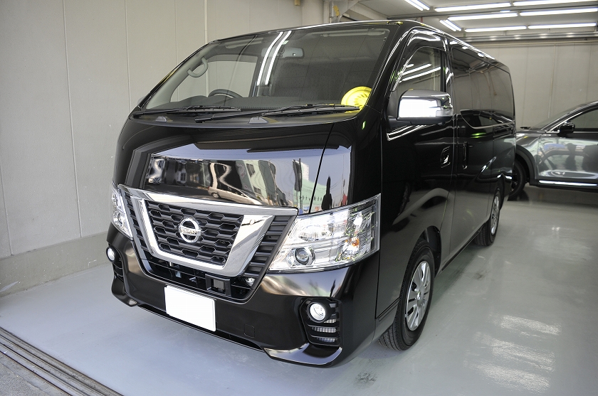 日産 キャラバン カーフィルム施工事例