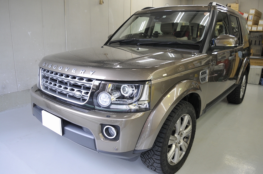 ランドローバー ディスカバリー カーフィルム施工事例