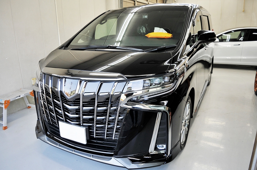 トヨタ アルファード カーフィルム 施工 事例