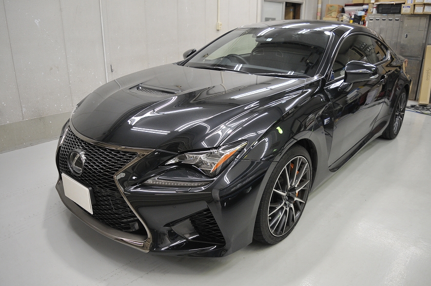 レクサス RC F カーフィルム施工事例