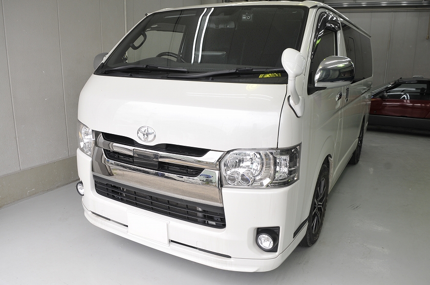 トヨタ ハイエース カーフィルム施工事例