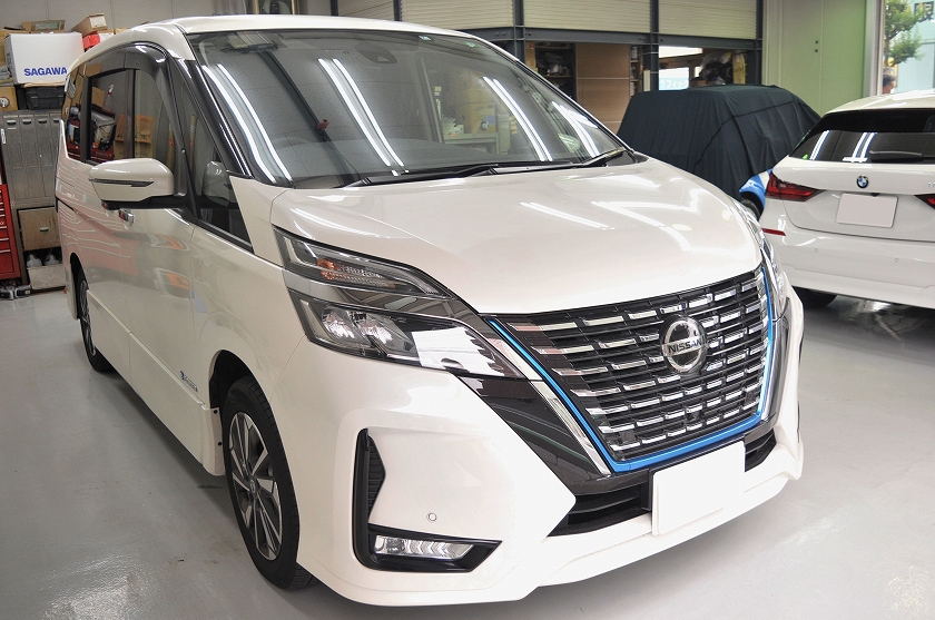 ニッサン セレナ カーフィルム施工事例