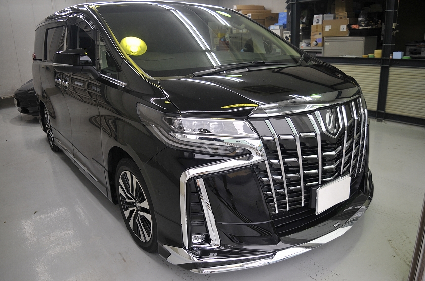 トヨタ アルファード カーフィルム施工事例