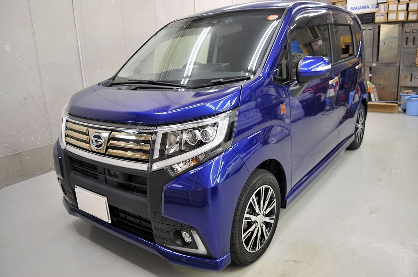ダイハツ ムーヴ カーフィルム施工事例
