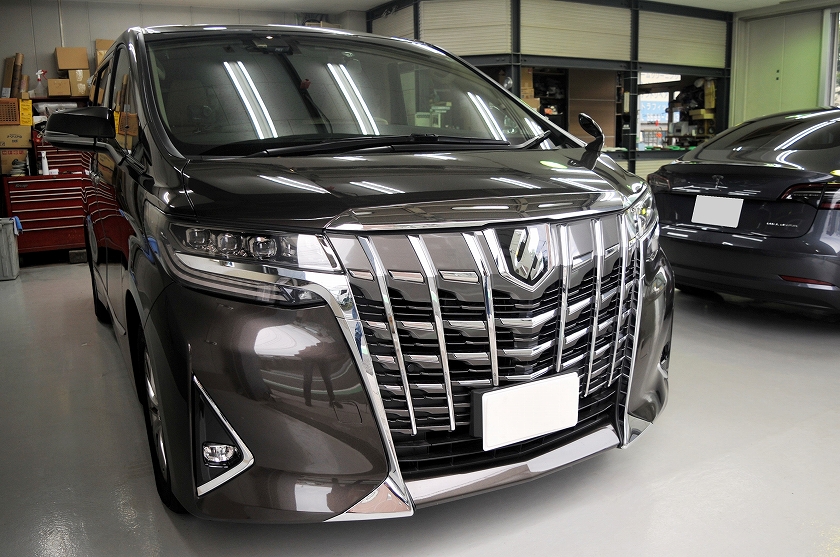 トヨタ アルファード カーフィルム施工事例