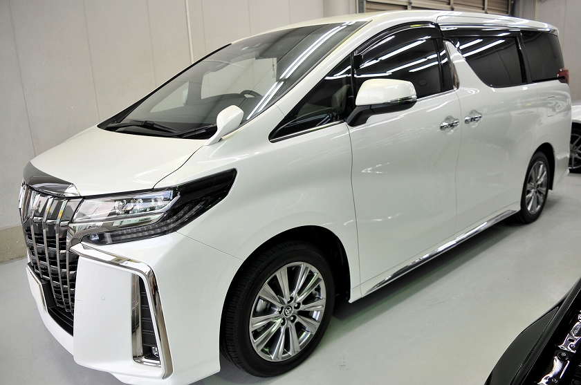 トヨタ アルファード カーフィルム施工事例