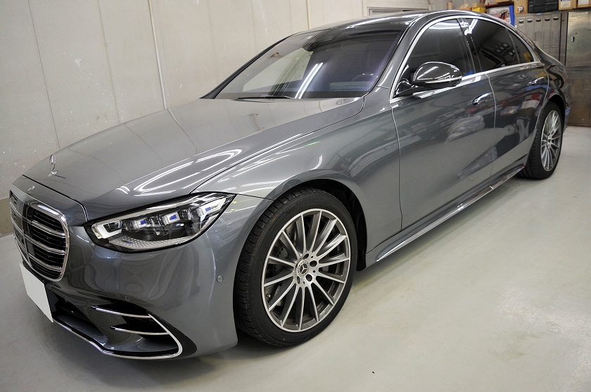 メルセデスベンツ S400 カーフィルム施工事例