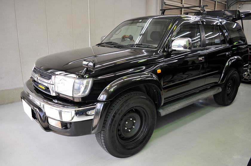 トヨタ ハイラックスサーフ カーフィルム施工事例