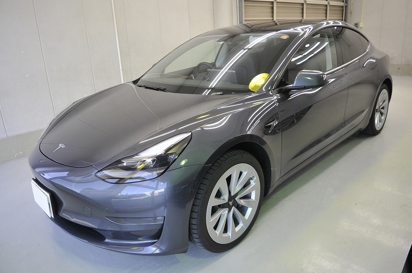 テスラ モデル3 カーフィルム施工事例
