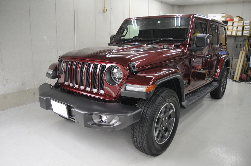 Jeep ラングラー カーフィルム施工事例