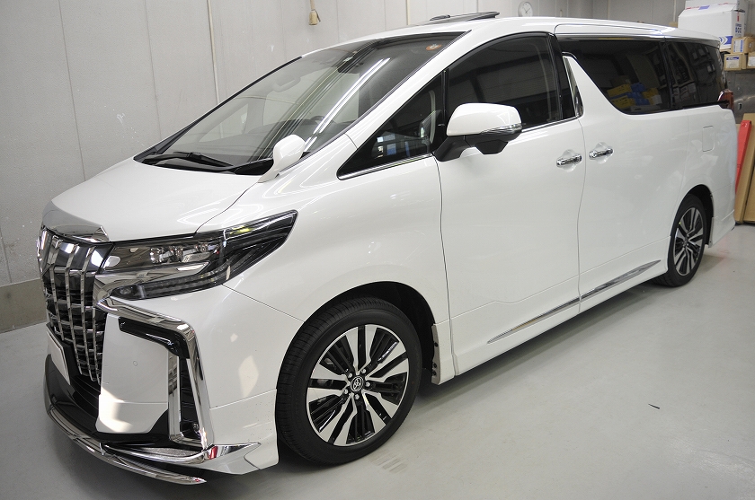 トヨタ アルファード カーフィルム施工事例