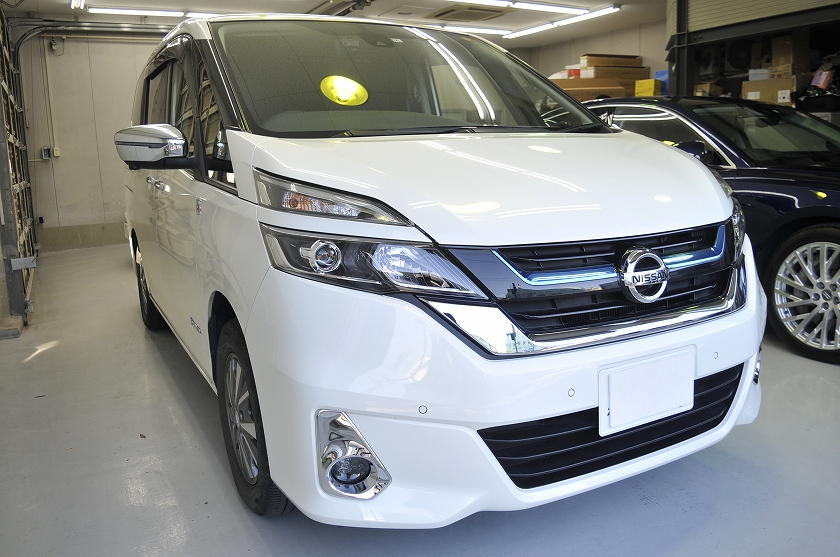 ニッサン セレナ カーフィルム施工事例