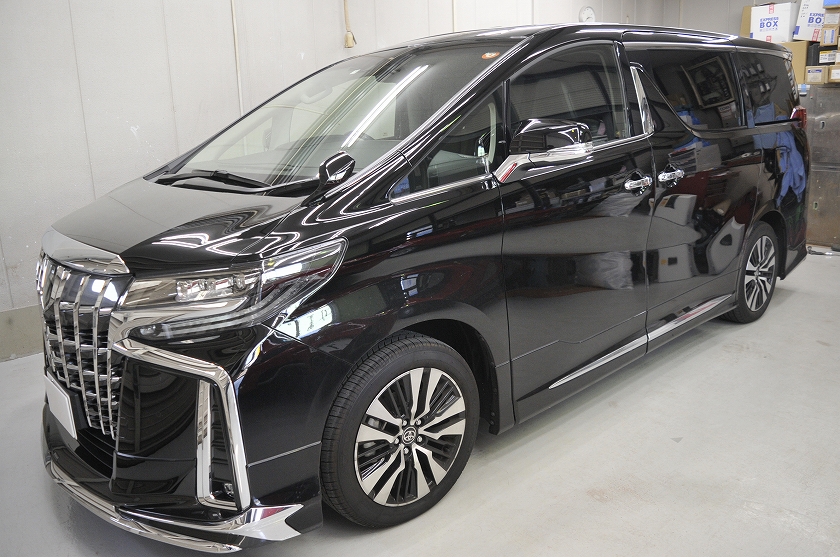 トヨタ アルファード カーフィルム施工事例