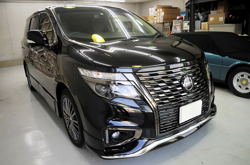 日産 エルグランド カーフィルム施工事例