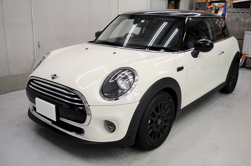 BMW MINI 3ドア カーフィルム施工事例