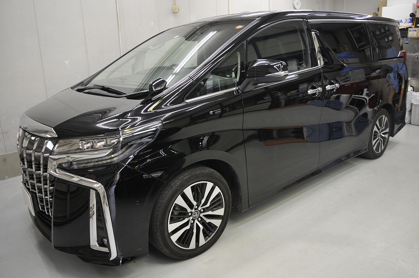 トヨタ アルファード カーフィルム施工事例