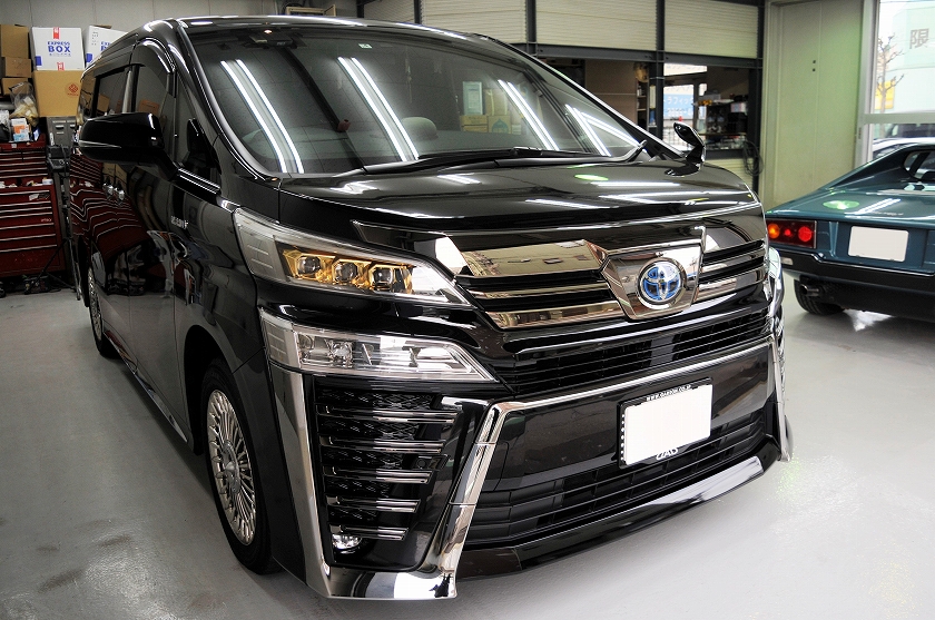 トヨタ ヴェルファイア カーフィルム施工事例