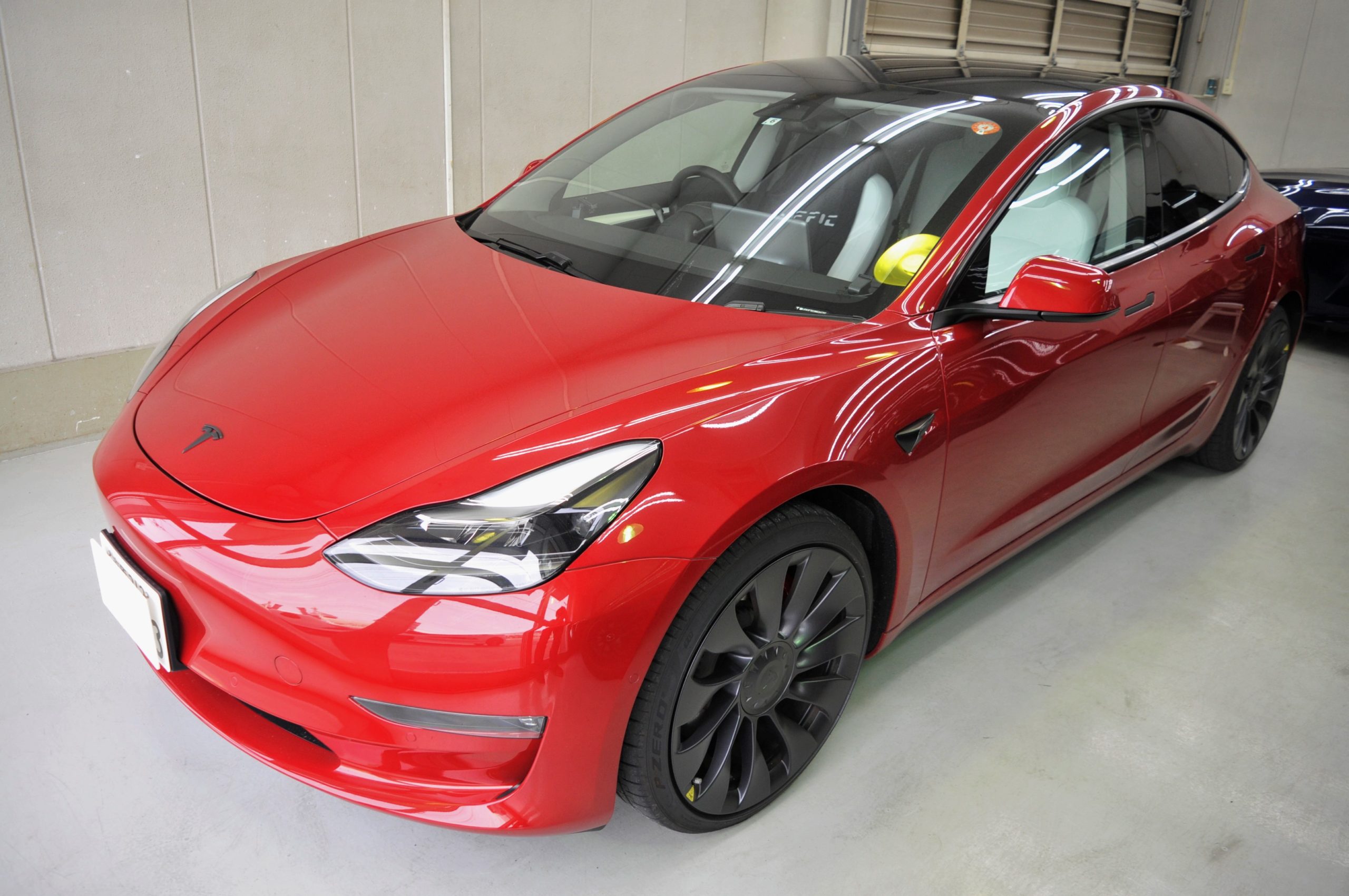 テスラ モデル3 カーフィルム施工事例