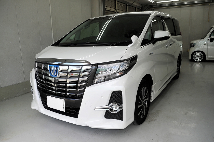 トヨタ アルファード カーフィルム施工事例