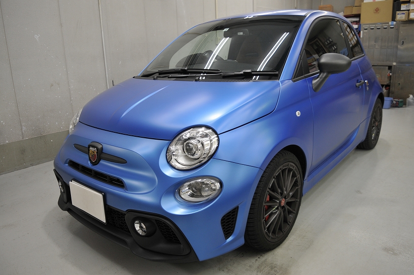 アバルト 595 カーフィルム施工事例