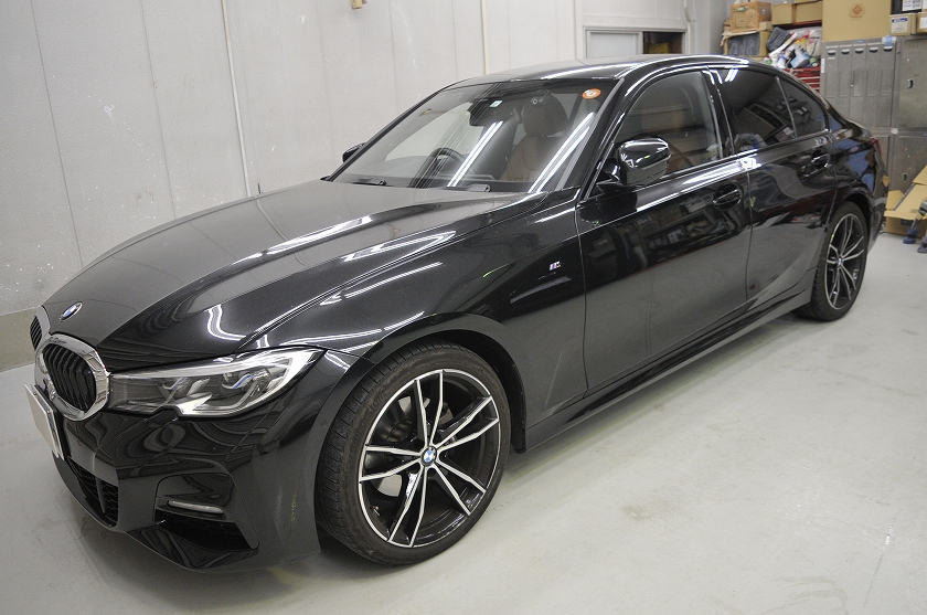 BMW 320d カーフィルム施工事例