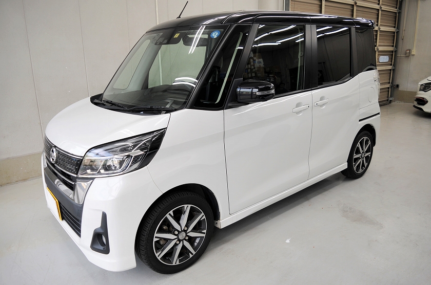 ニッサン ルークス カーフィルム施工事例