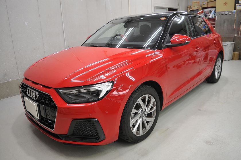 アウディ A1 カーフィルム施工事例