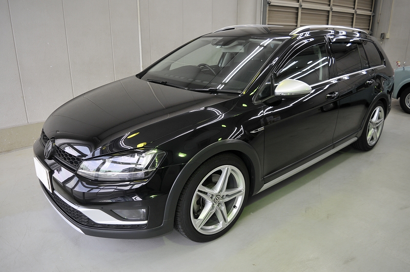 VW ゴルフ ヴァリアント カーフィルム施工事例