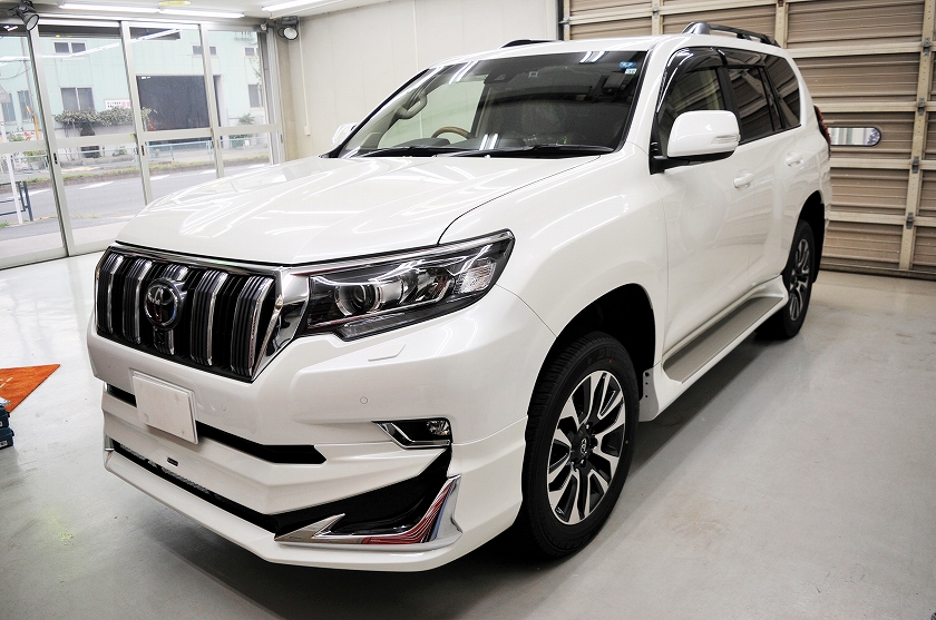 トヨタ ランドクルーザー プラド カーフィルム施工事例