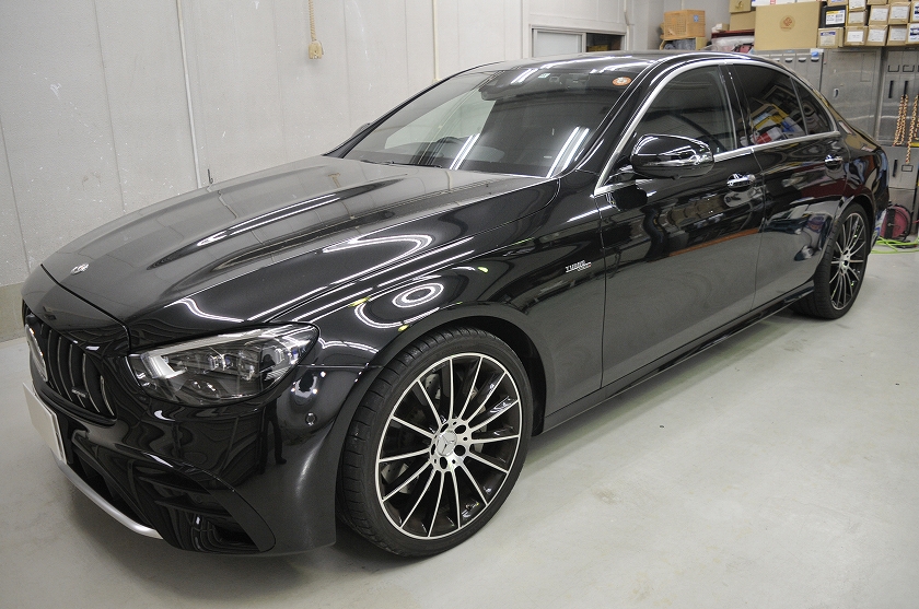 メルセデスベンツ E53 カーフィルム施工事例