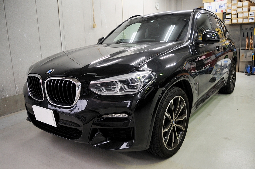 BMW X3 カーフィルム施工事例